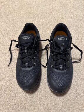 KEEN SD35 Black Work Shoes ASTM F2413-18 F3445-21 Men's Size 11